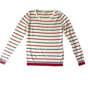 J.Crew Mercantile Women’s 100% Cotton Striped Sweater — XXS